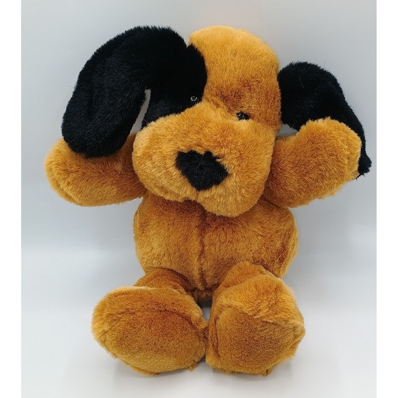 Fordlet Other - 13" Vintage 1995 Fordlet International Brown & Black Plush Puppy Dog 3